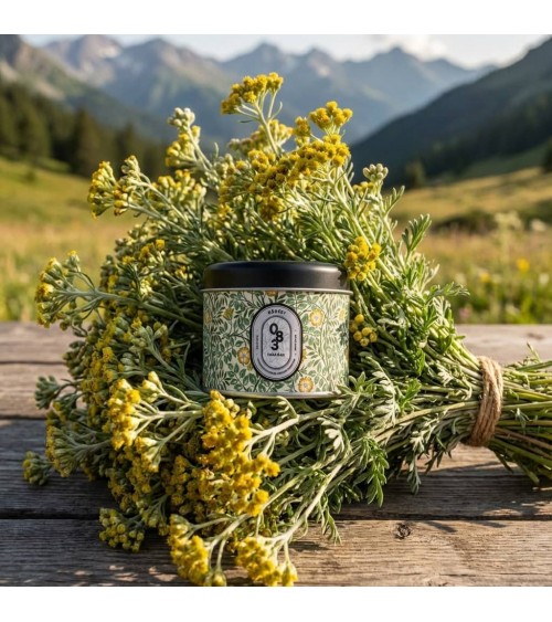 N°83 Génépi - Natural handmade scented candle handmade good smelling candles shop store