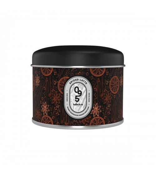N°95 Spiced Latte - Bougie parfumée naturelle artisanale  artisanale maison originale naturelle suisse