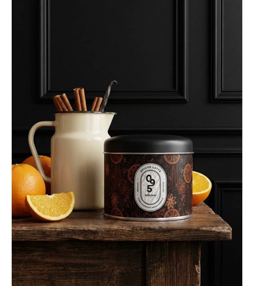 N°95 Spiced Latte - Candela profumata naturale artigianale migliori candele profumate artigianali particolari