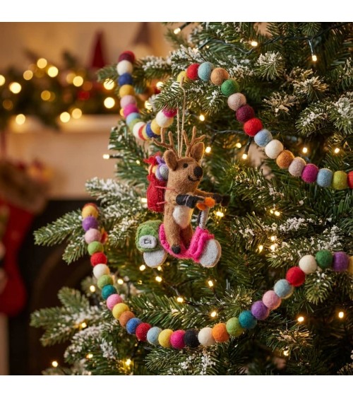 Comet, le Renne intrépide - Décoration sapin de Noël Felt so good decoration noel decor déco de noel 2024 maison fait main