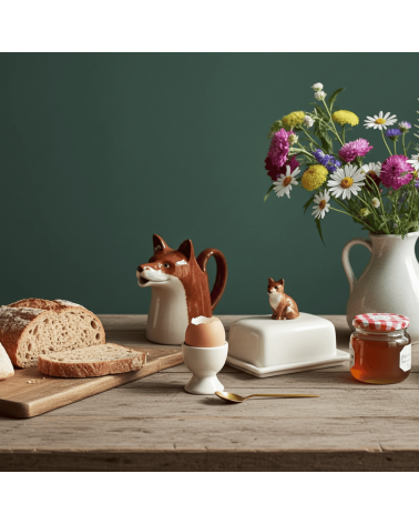 Lattiera piccola - Volpe Quail Ceramics brocca per latte lattiera caraffa latte piccola