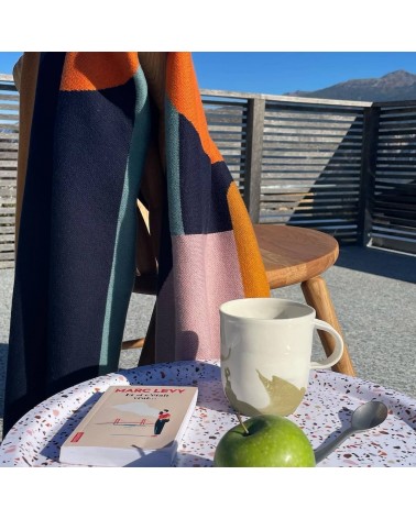 Großer Porzellan Becher - Vapor Grün Maison Dejardin kaffeetassen teetasse grosse lustige schöne kaufen