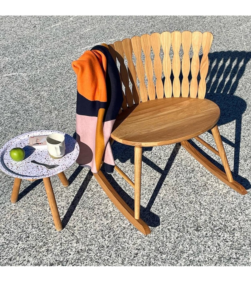 SPIRA Rocking Chair Oak - Schaukelstuhl aus Holz MYLHTA stillen stillsessel designer modern kaufen