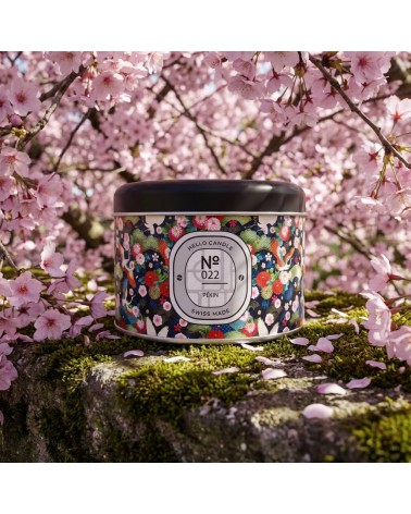 N°22 Pékin - Bougie parfumée naturelle artisanale  artisanale maison originale naturelle suisse