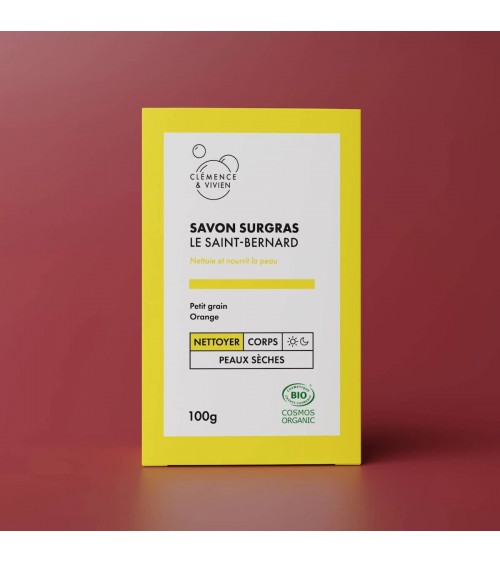 Le Saint Bernard - feste Bio Seife, Naturseife Clémence et Vivien handgemachte Seifen Seifenstück Vegan natur natürliche seif...