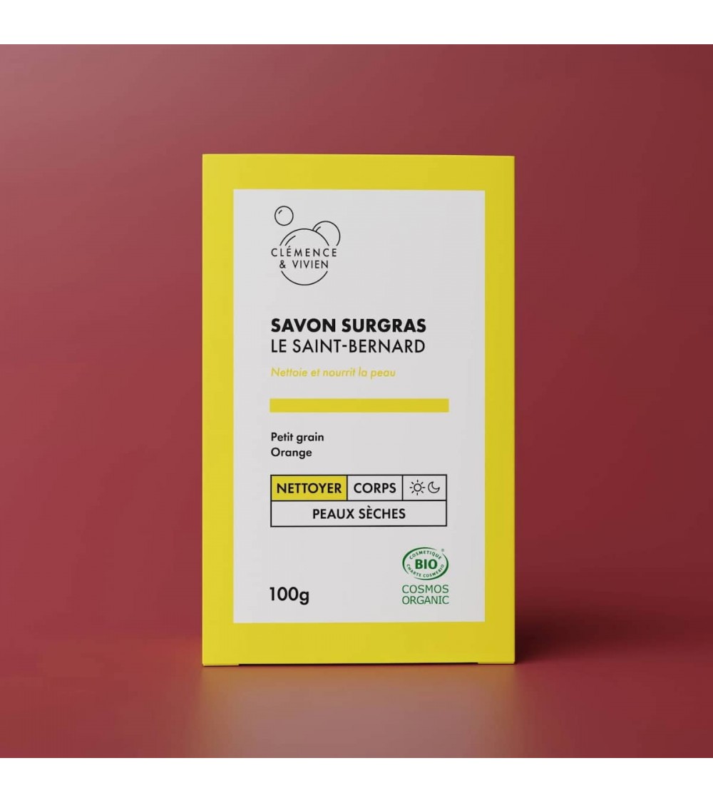 Le Saint Bernard - Sapone naturale solido Clémence et Vivien saponi solidi naturali artiginali ecoligico