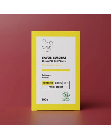 Le Saint Bernard - feste Bio Seife, Naturseife Clémence et Vivien handgemachte Seifen Seifenstück Vegan natur natürliche seif...