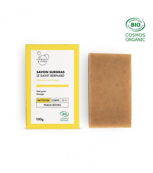 Le Saint Bernard - Natural handmade soap Clémence et Vivien hand good body face luxury soap