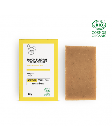 Le Saint Bernard - Natural handmade soap Clémence et Vivien hand good body face luxury soap