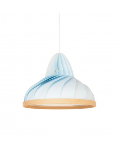 Wave Blu Pastello - Lampada a sospensione Studio Snowpuppe lampade lampadario design moderne led cucina camera soggiorno