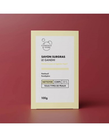 Le Gandhi - Sapone naturale solido Clémence et Vivien saponi solidi naturali artiginali ecoligico