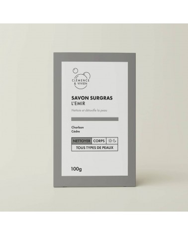 L' EMIR - Savon surgras, savon solide naturel Clémence et Vivien artisanal pour les mains le visage le corps savons artisanau...