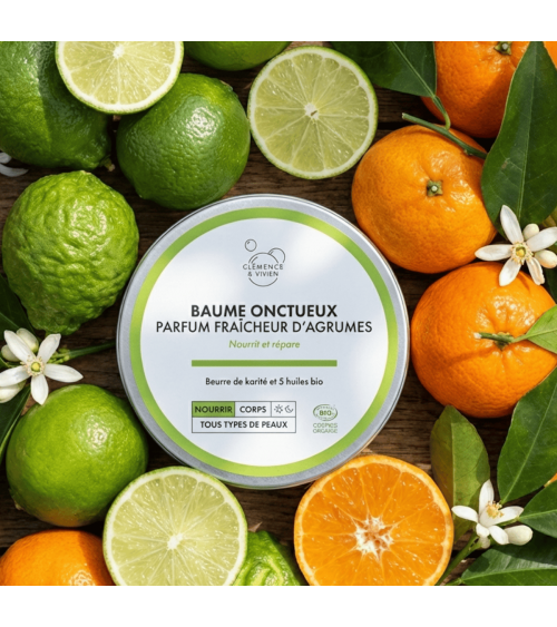 natürliche Körperpflege - Balsam Frischer Zitrusduft Clémence et Vivien naturkosmetik marken vegane kosmetik producte kaufen