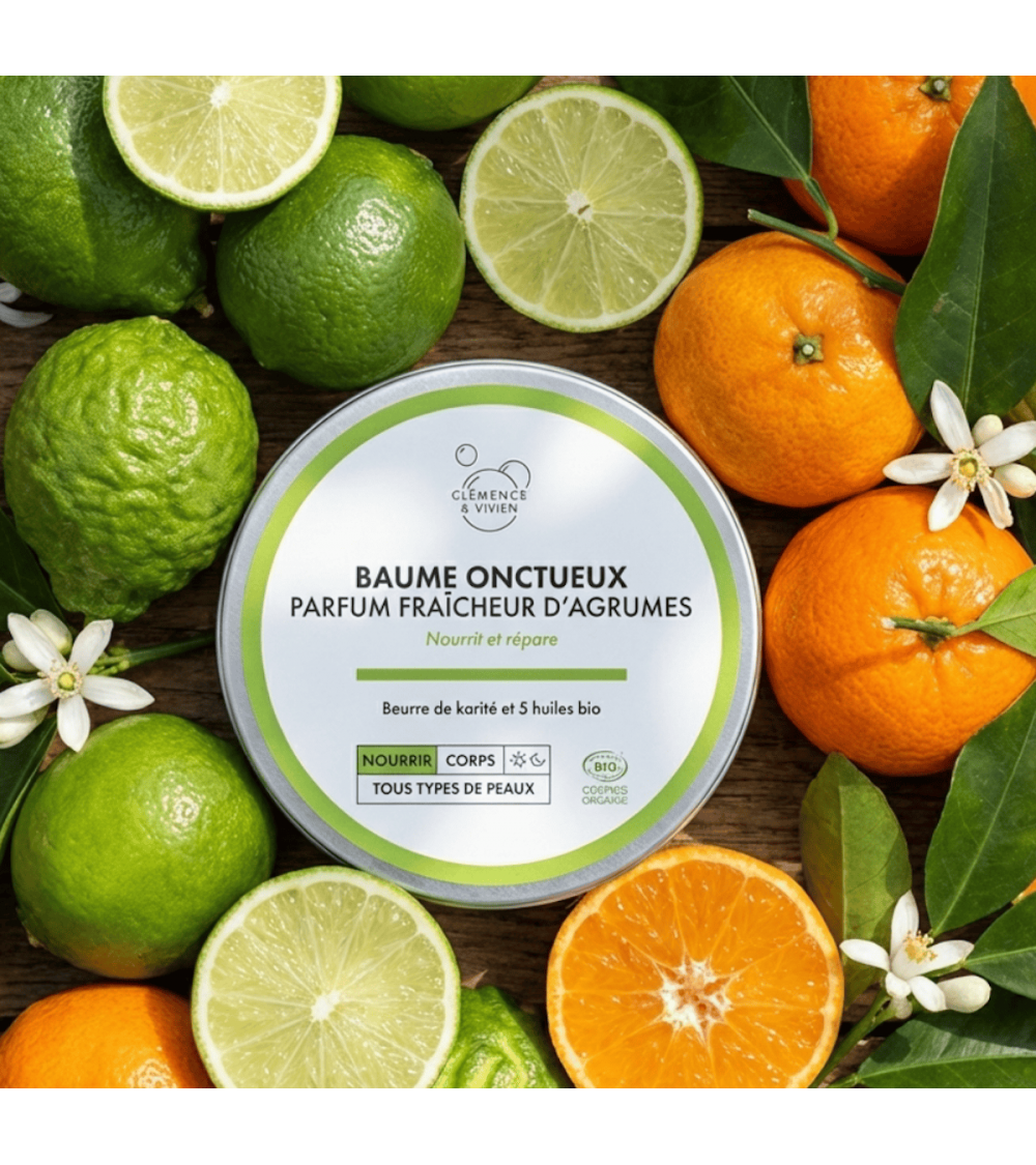 natürliche Körperpflege - Balsam Frischer Zitrusduft Clémence et Vivien naturkosmetik marken vegane kosmetik producte kaufen