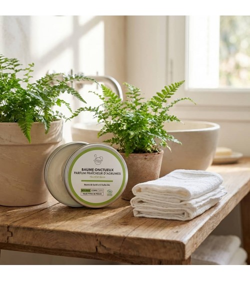 natürliche Körperpflege - Balsam Frischer Zitrusduft Clémence et Vivien naturkosmetik marken vegane kosmetik producte kaufen