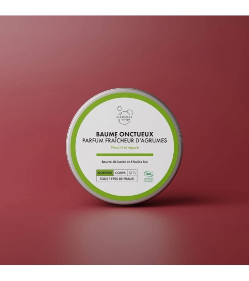 natürliche Körperpflege - Balsam Frischer Zitrusduft Clémence et Vivien naturkosmetik marken vegane kosmetik producte kaufen