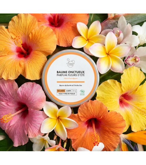 Balsamo untuoso - Profumo ai fiori d'estate Clémence et Vivien cosmetici naturali cosmeci svizzeri