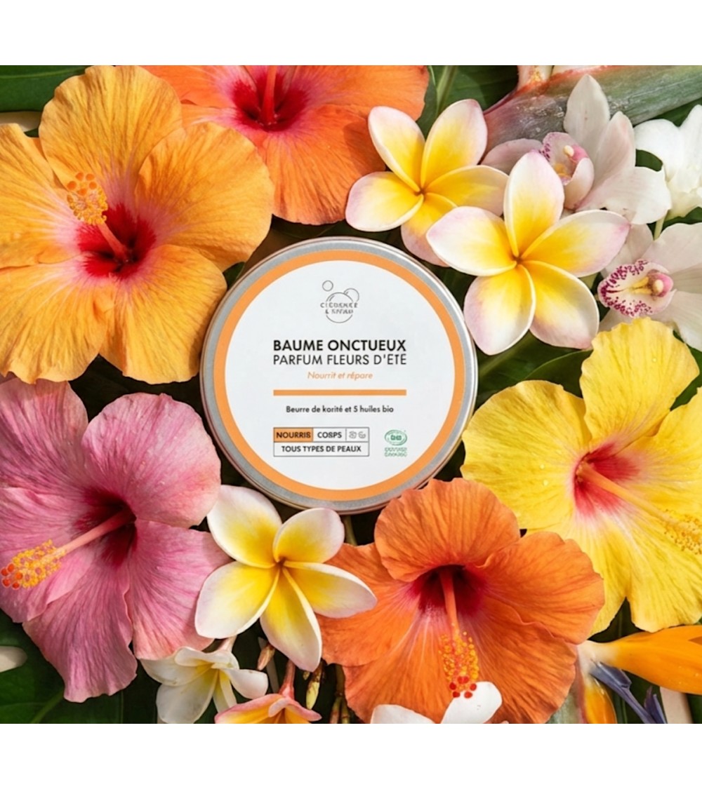 Balsamo untuoso - Profumo ai fiori d'estate Clémence et Vivien cosmetici naturali cosmeci svizzeri