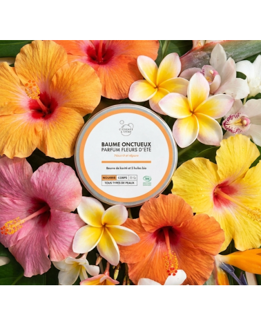 natürliche Körperpflege - Balsam Parfum Sommerblumen Clémence et Vivien naturkosmetik marken vegane kosmetik producte kaufen