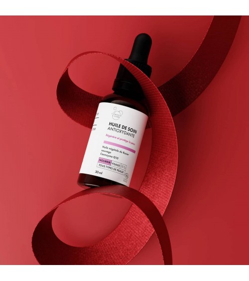 Huile de soin antioxydante Clémence et Vivien cosmetique naturel de qualité vegan