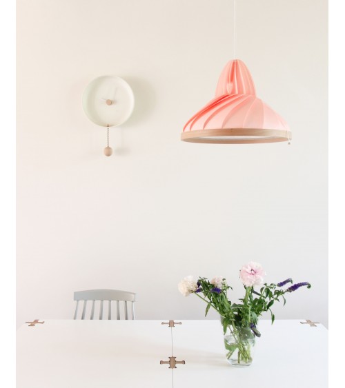 Wave Rosa Pastello - Lampada a sospensione Studio Snowpuppe lampade lampadario design moderne led cucina camera soggiorno