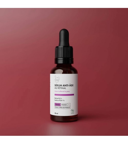 Siero anti età con retina Clémence et Vivien cosmetici naturali cosmeci svizzeri