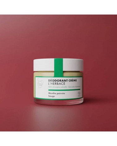 L'herbacé - All natural deodorant Clémence et Vivien vegan cruelty free cosmetic compagnies