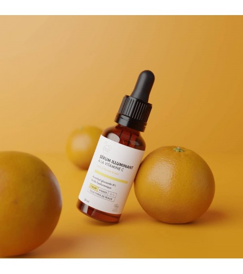 Siero illuminante con vitamina C Clémence et Vivien cosmetici naturali cosmeci svizzeri