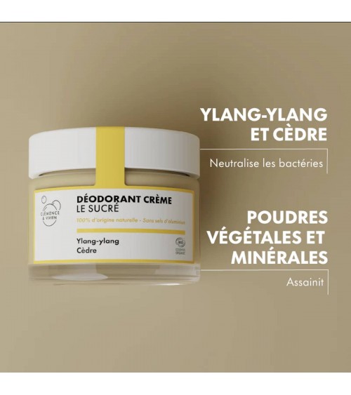 Le sucré - Deocreme, natürliches Deodorant Clémence et Vivien naturkosmetik marken vegane kosmetik producte kaufen