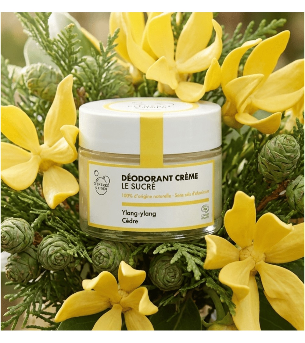 Le sucré - All natural deodorant Clémence et Vivien vegan cruelty free cosmetic compagnies
