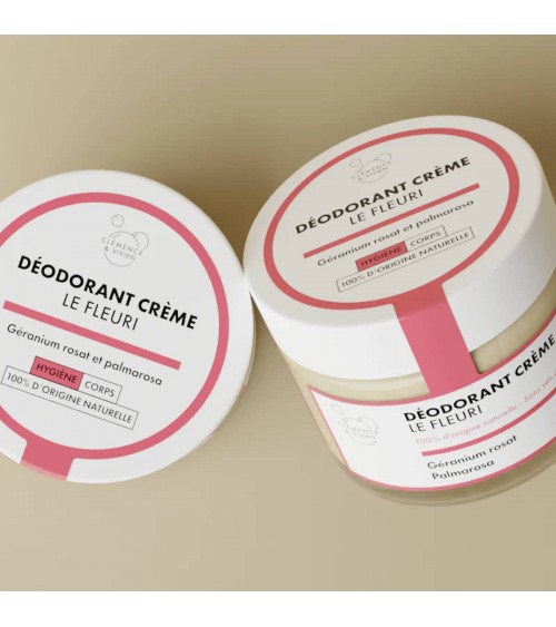 Le fleuri - Déodorant naturel, déo bio en crème