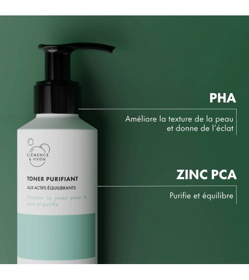 Reinigender Toner mit ausgleichenden Wirkstoffen Clémence et Vivien naturkosmetik marken vegane kosmetik producte kaufen