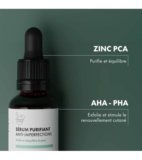 Reinigendes Serum gegen Unreinheiten Clémence et Vivien naturkosmetik marken vegane kosmetik producte kaufen