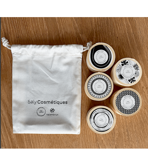 Cofanetto regalo - Scoprire 5 saponi naturali solidi Saly Savons saponi solidi naturali artiginali ecoligico
