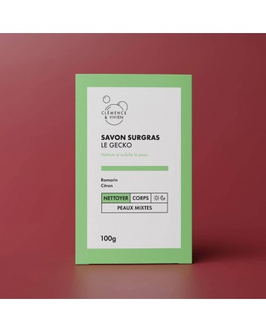 Le Gecko - handmade natural soap Clémence et Vivien hand good body face luxury soap