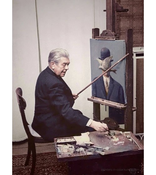 Il figlio dell'uomo - Calzini René Magritte Curator Socks calze da uomo per donna divertenti simpatici particolari