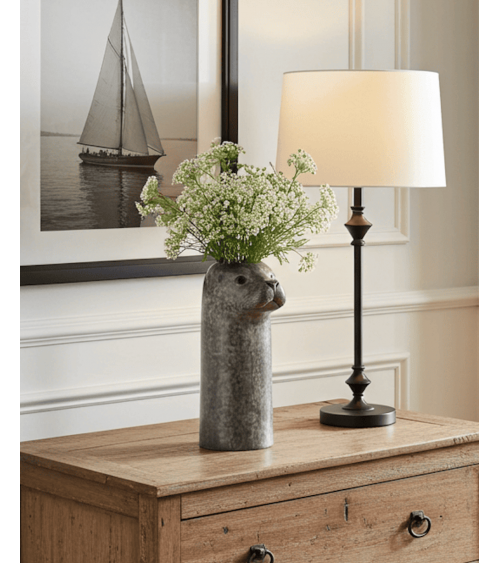 Seehund - Blumenvase, Grosse Vase Quail Ceramics vasen deko blumenvase blume vase design dekoration spezielle schöne kitatori...