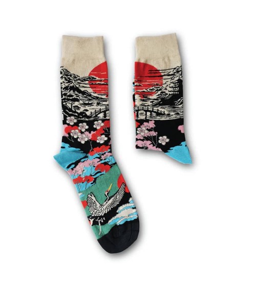 Sunrise - Farbige Socken mit Motiv Sock Affairs socke kuschelsocken für damen lustig herren farbige coole socken