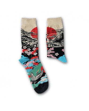 Sunrise - Farbige Socken mit Motiv Sock Affairs socke kuschelsocken für damen lustig herren farbige coole socken