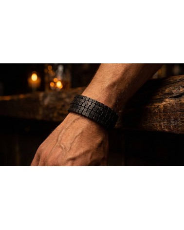 Pashmina - Bracciale serpente con perline di legno Jianhui London eleganti particolari da donna bambina