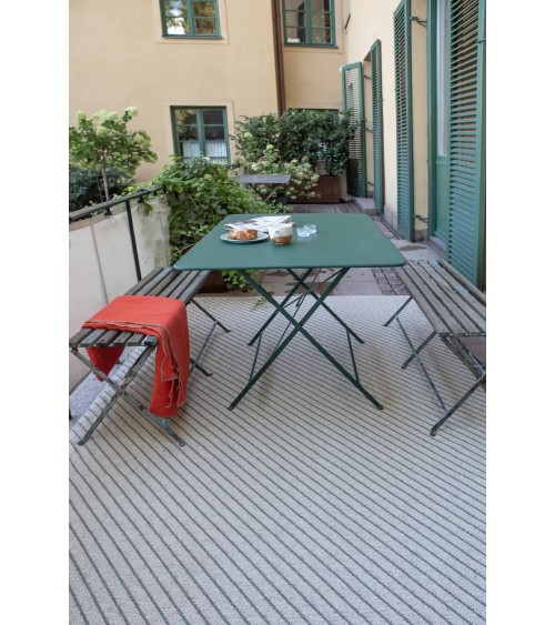 Ester Grey - skandinavischer Vinyl Teppich Brita Sweden küchenteppich küchenläufer waschbar waschbarer outdoor teppich Teppic...