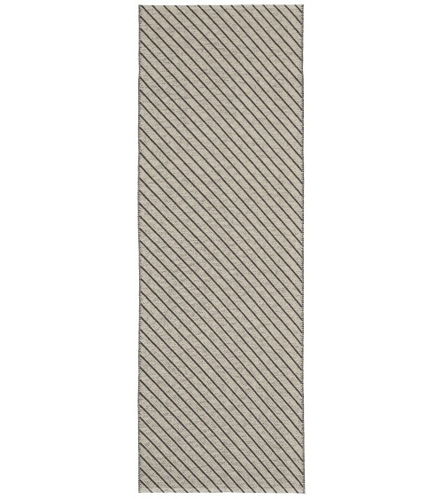 Ester Black - Scandinavian vinyl rug Brita Sweden cool vinyl rugs runner for kitchen washable outdoor rugs