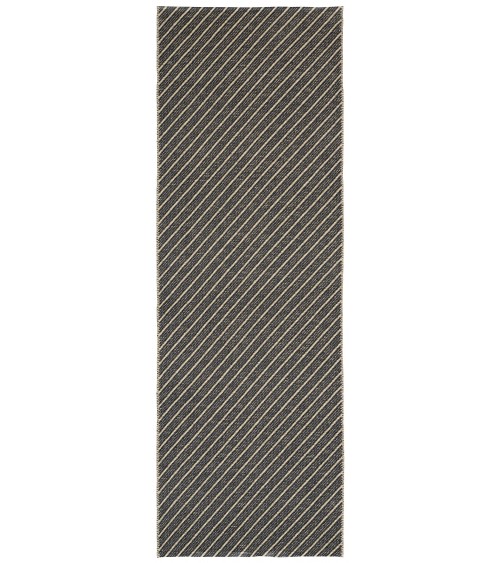 Ester Black - Scandinavian vinyl rug Brita Sweden cool vinyl rugs runner for kitchen washable outdoor rugs