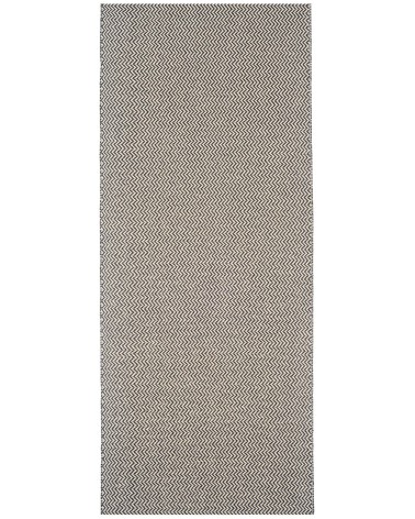 Strand Black - Tappeto in vinile scandinavo Brita Sweden passatoia tappeti da cucina lavabile in lavatrice per esterno