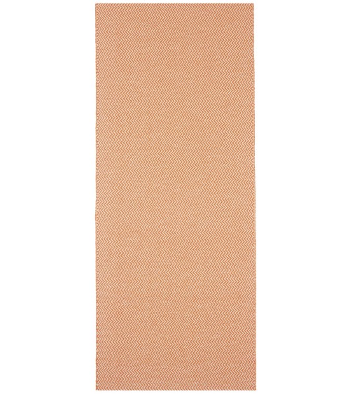 Strand Orange - Scandinavian vinyl rug Brita Sweden cool vinyl rugs runner for kitchen washable outdoor rugs