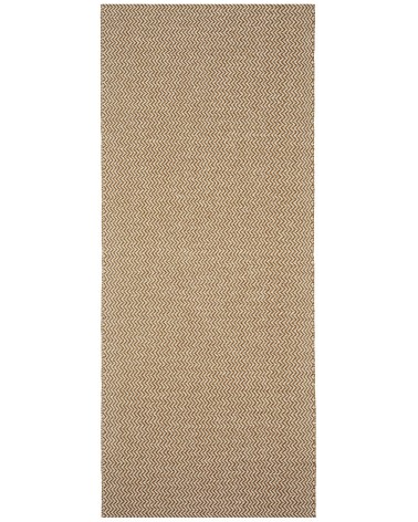 Strand Brown - Tapis scandinave en vinyle tissé Brita Sweden tapis scandinave en vinyle lavable en machine de cuisine exterie...