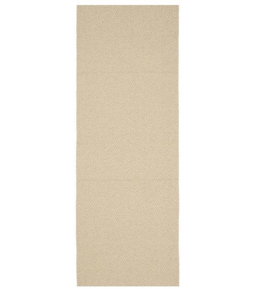 Strand Beige - skandinavischer Vinyl Teppich Brita Sweden küchenteppich küchenläufer waschbar waschbarer outdoor teppich Tepp...