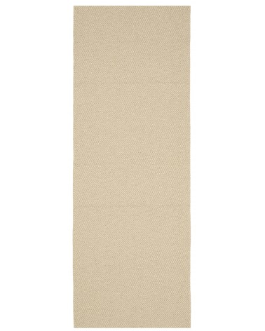 Strand Beige - Tappeto in vinile scandinavo Brita Sweden passatoia tappeti da cucina lavabile in lavatrice per esterno