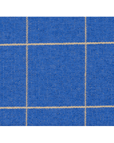 Ruth Cobalt - Scandinavian vinyl rug Brita Sweden cool vinyl rugs runner for kitchen washable outdoor rugs