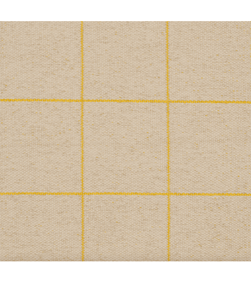 Ruth Sulphur - Tappeto in vinile scandinavo Brita Sweden passatoia tappeti da cucina lavabile in lavatrice per esterno